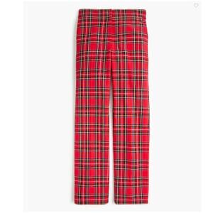 NWT J. Crew Factory Tartan Straight Crop Pants Size 0